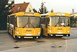 Zwei M.A.N. SÜ 240 Bahnbusse, ehem. Postbusse